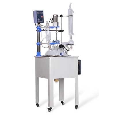 F-50L Single layer glass reactor