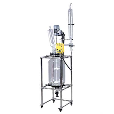 Explosion-proof glass reactors