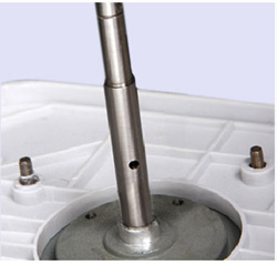 Stainless steel axis of the motor Stainless steel axis of the motor - jacketed glass reactor