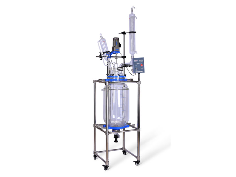 S-50L Double layer glass reactor