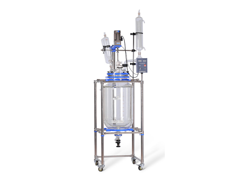 S-100L Double layer glass reactor