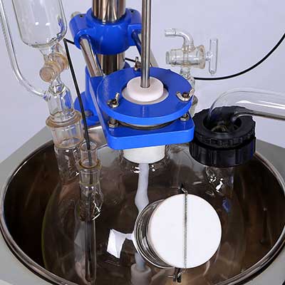 Glass reactor cover Glass reactor cover